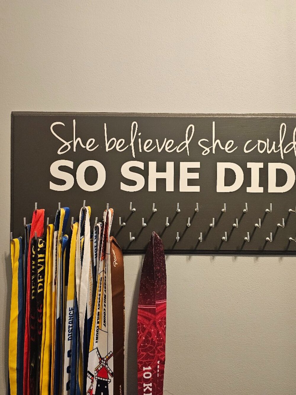 Medal Display Board - for race/show/competition Bling